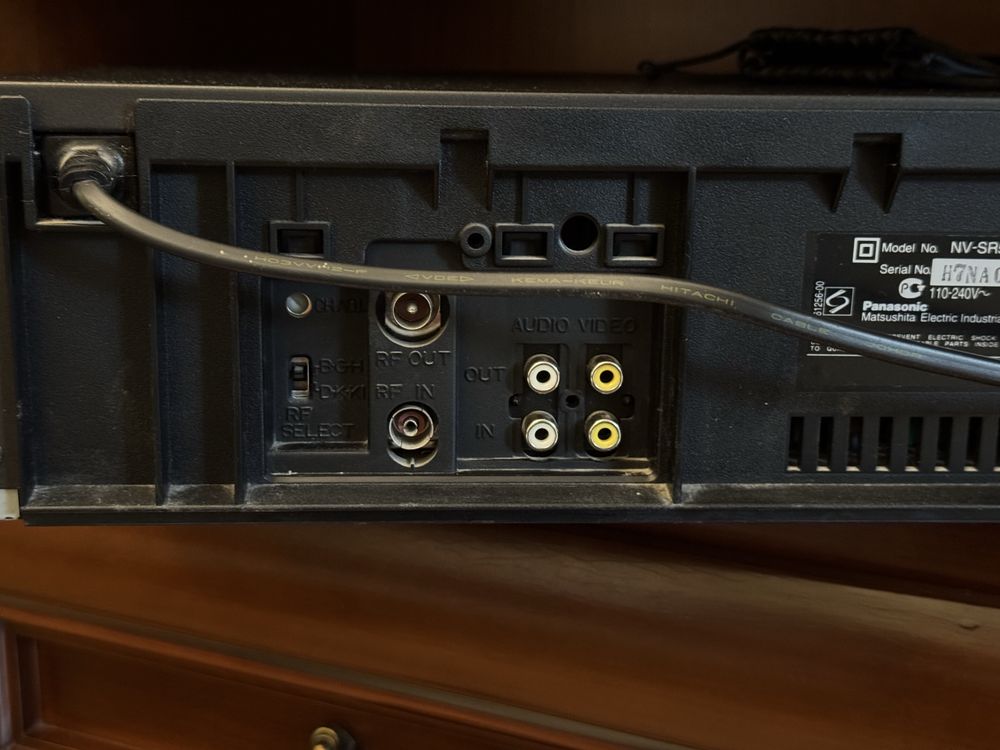 PANASONIC NV-SR50 касетний відеоплеєр / відеопрогравач