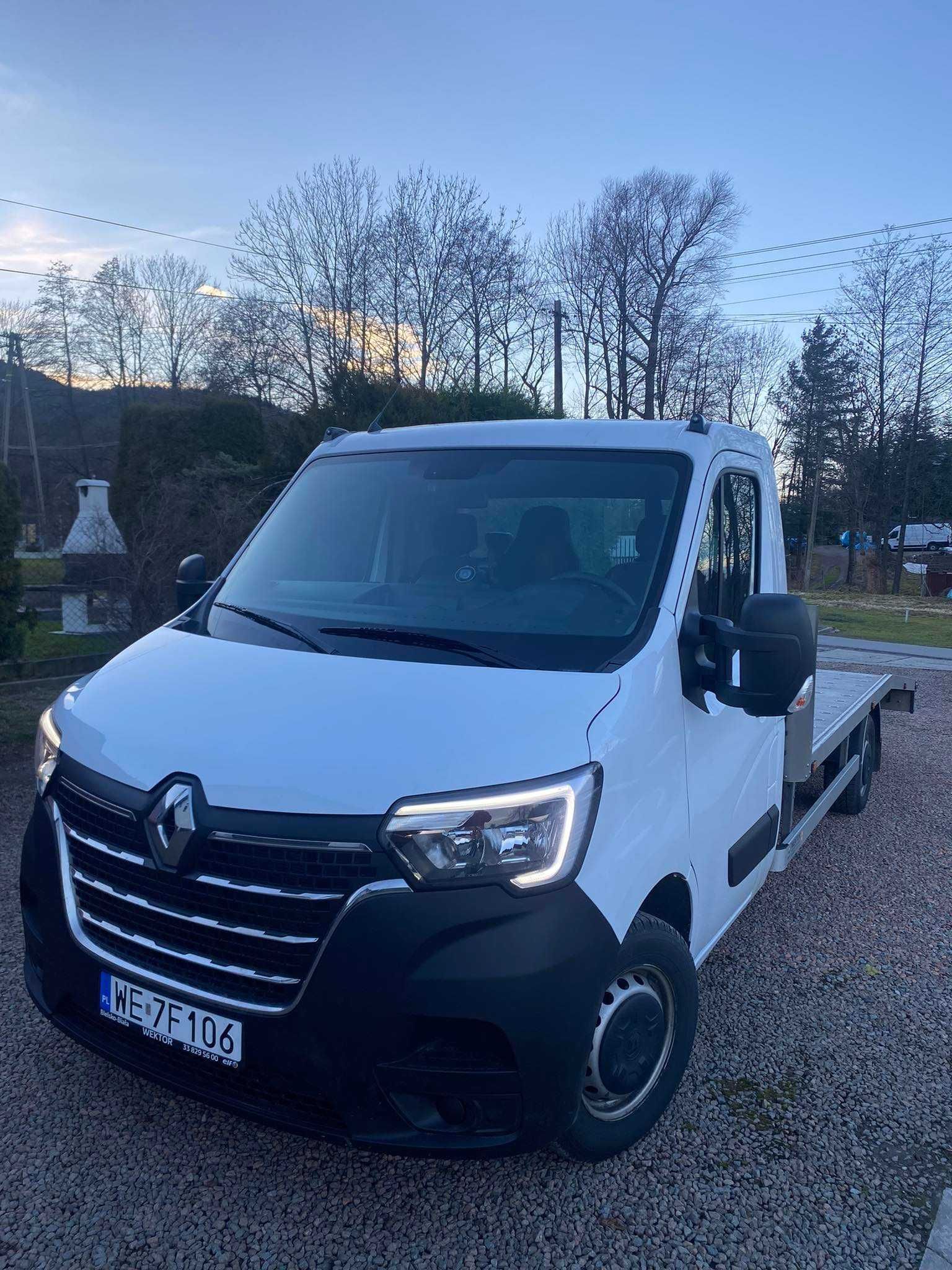 WYNAJEM- AUTOLAWETA Renault Master 2022r kat B