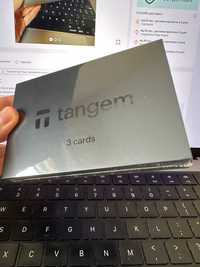 Крипто-кошелек Tangem 2.0 Wallet Black/Черный набор из 3 карт 2024 год