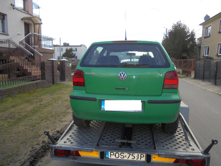 Volkswagen Polo III FL 5drzwi 1.4 benzyna 16V zielony na części