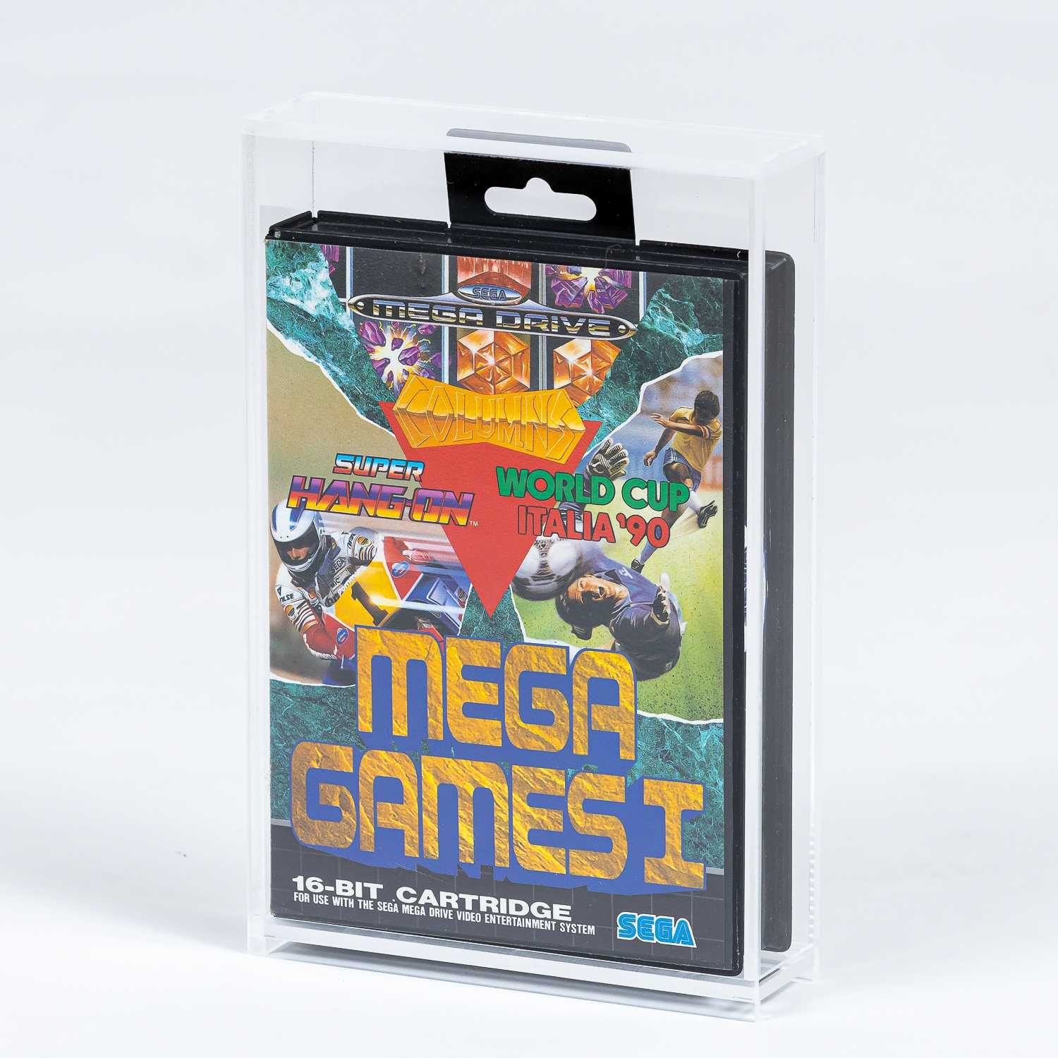Caixas em acrilico para jogos Sega Mega Drive