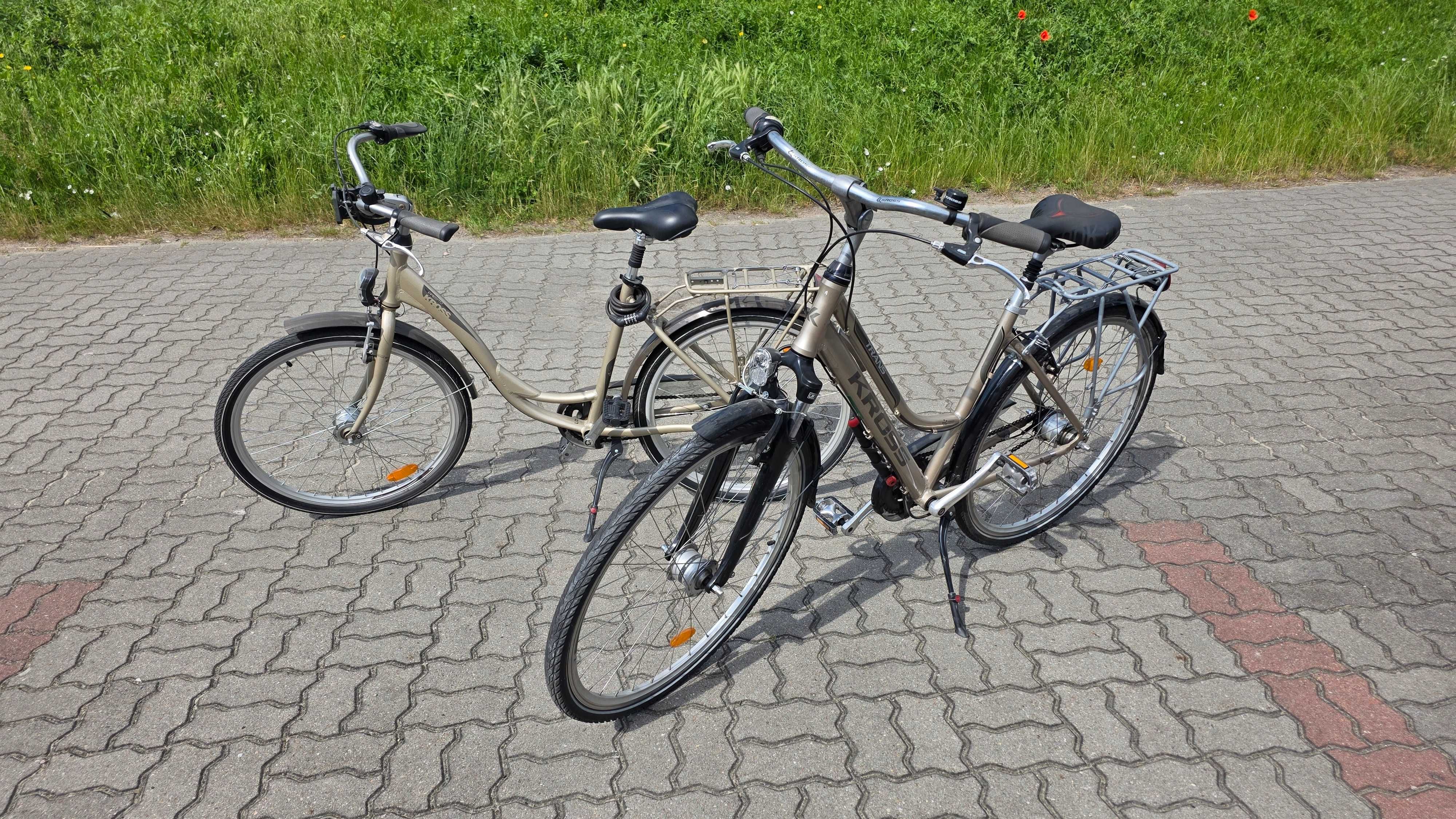 Dwa piękne rowery trekkingowe w cenie jednego Nakło n/Notecią
