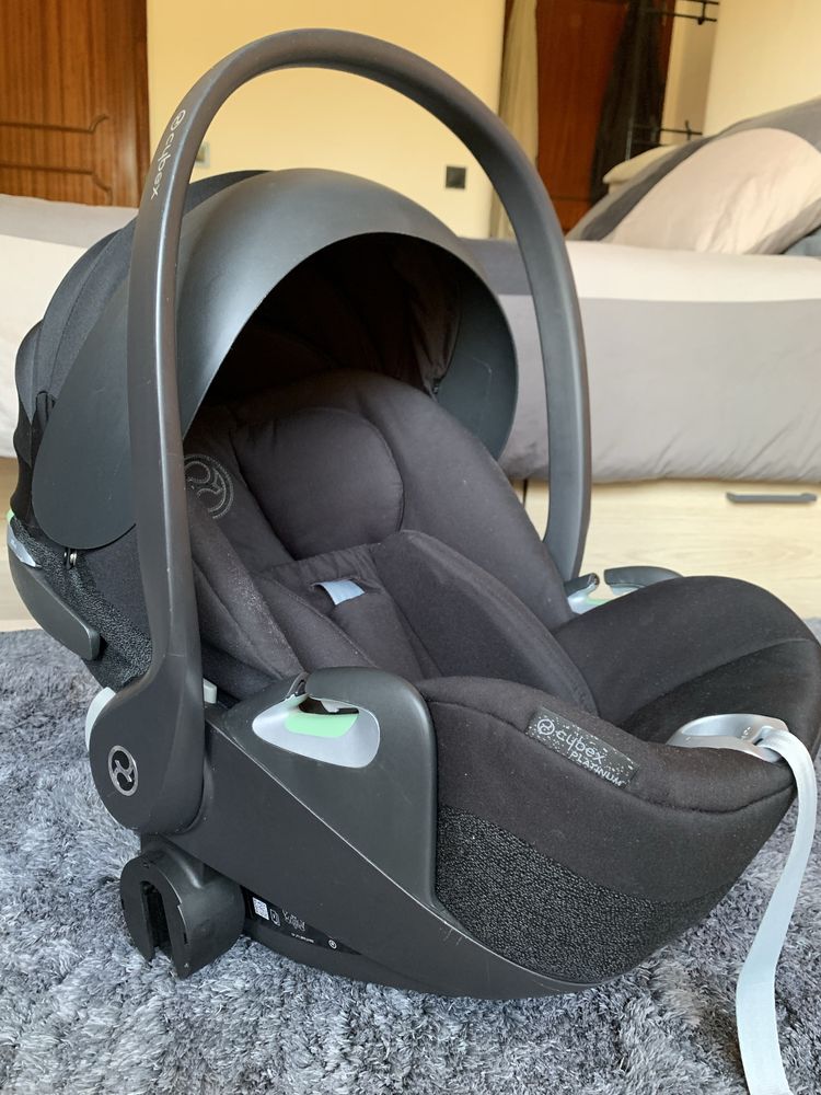 Cadeira AUTO CYBEX Platinum Cloud T i-Size PLUS + Adaptadores carrinho