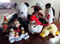 peluches de criança - 10 diferentes