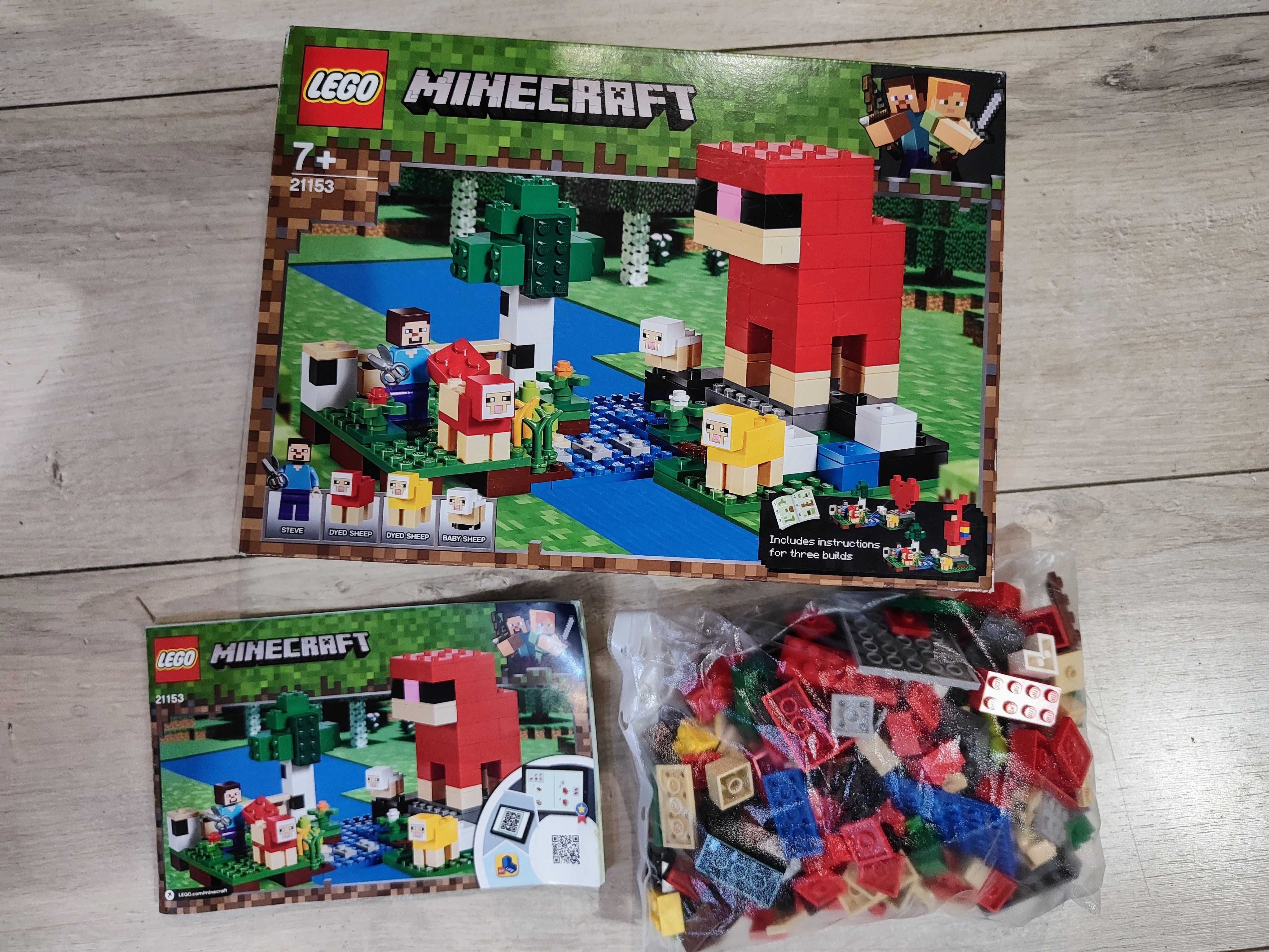 LEGO Minecraft 21153 HODOWLA OWIEC klocki