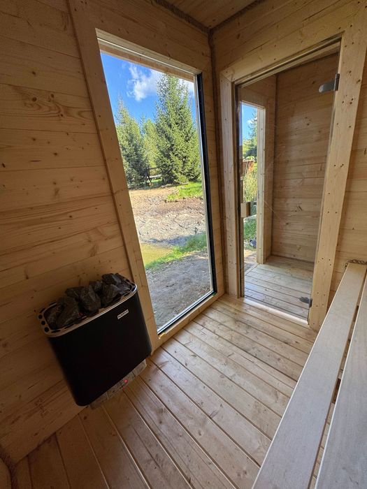 Sauna Ogrodowa 2-6 os Piec Narvi Wysoka Jakość nie jak beczka