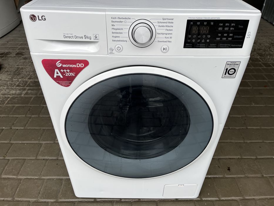 Пральна машина LG IQ700 На 9 кг.Е великий вибір пралок