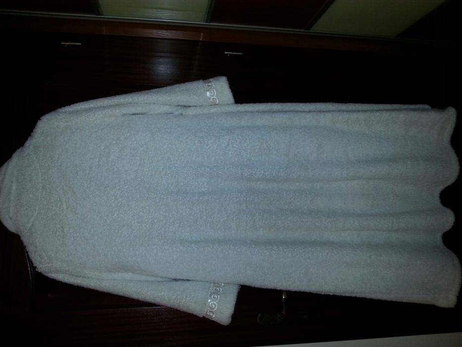 Szlafrok damski 100% bawełna ciepły Femme Fatale r. L - stan bdb