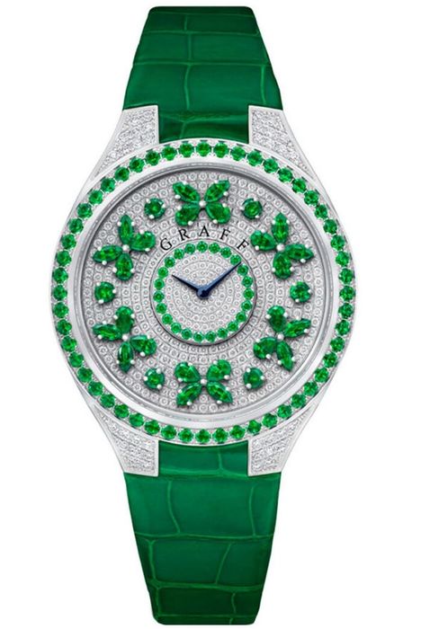 Ексклюзив Шедевр наручні годинник Graff Butterfly з рухомими бабочками