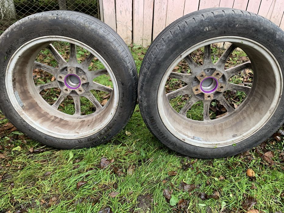 Диски DEZENT r17 5-114.3 з шинами.