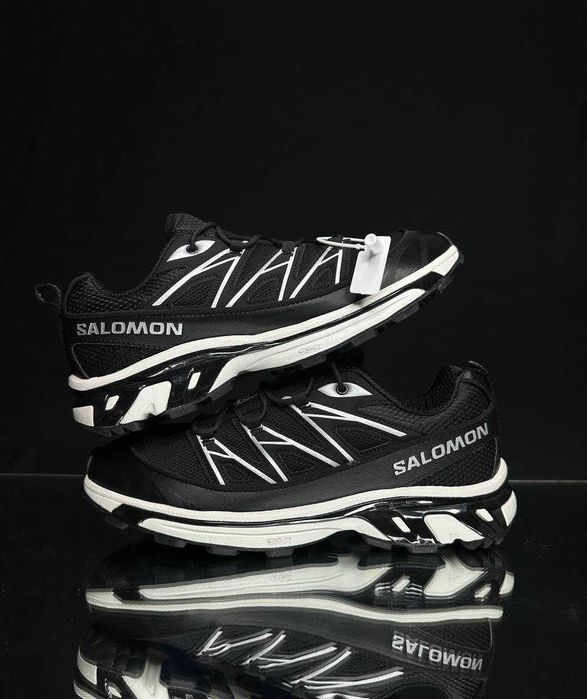 Чоловічі кросівки Salomon XT-6 Expanse Gore Tex Black White Termo 0683