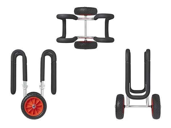 Składany wózek do transportu deski • SUP Board / Obciążenie do 65 kg.
