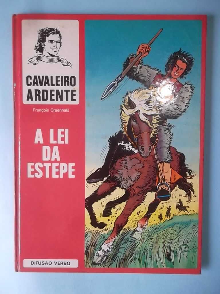 Cavaleiro Ardente - 4 volumes Difusão Verbo / Bertrand capa dura
