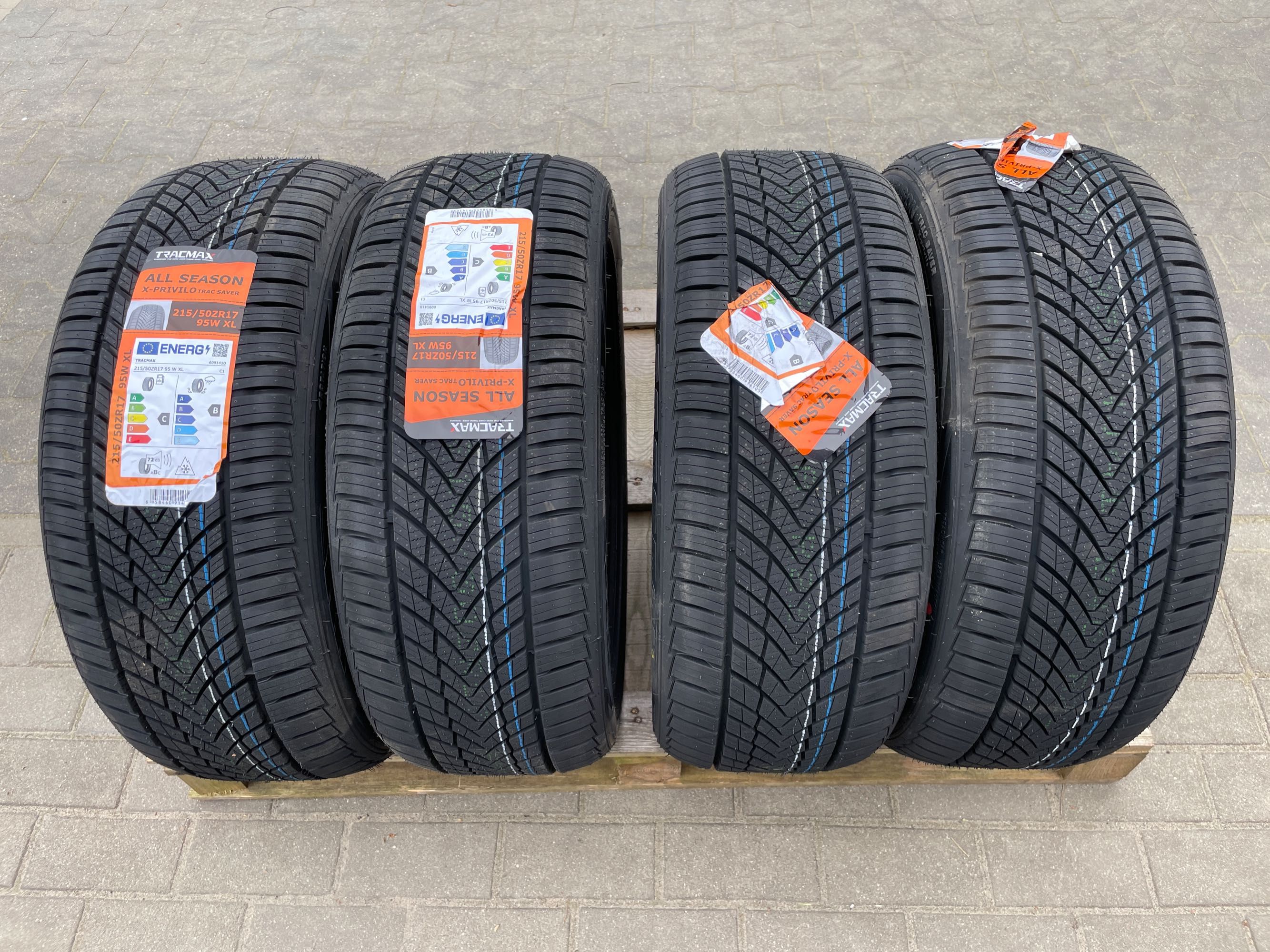 Okazja opony całoroczne 215/50R17 95W XL Tracmax ALL SEASON X-PRIVILO