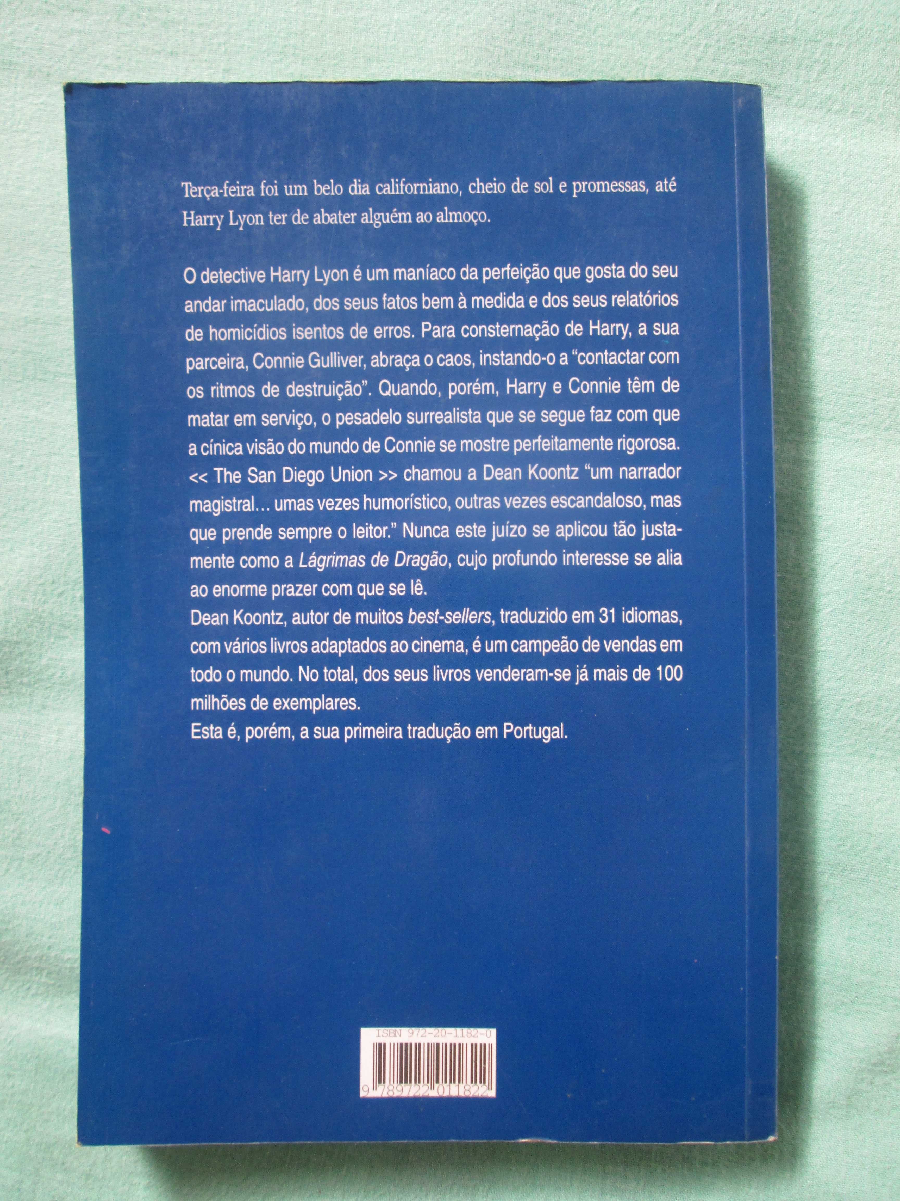 Lágrimas de Dragão, de Dean Koontz