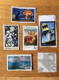 46 szt. znaczki pocztowe post stamps europa azja ameryka wspolczesne