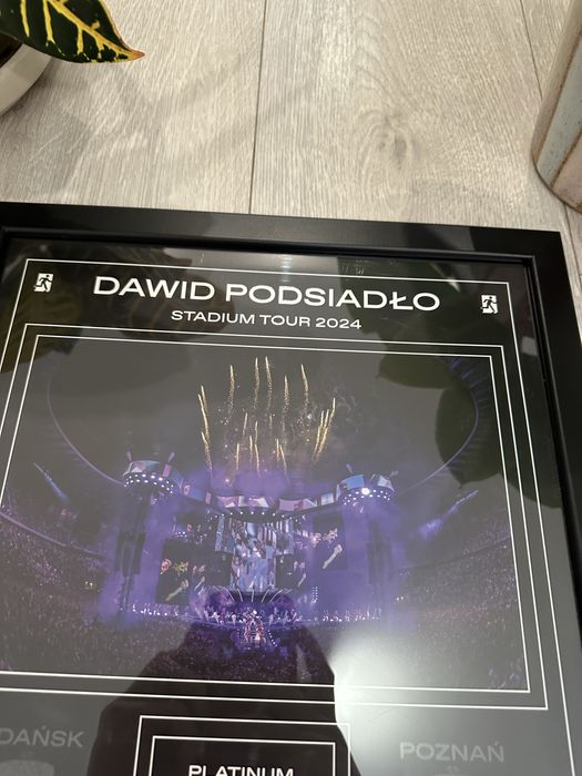 Podsiadło podpis orginalny plakat stadium tour 2024