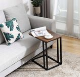 Stolik loft rustykalny mobilny – kawowy, śniadaniowy, pod laptop