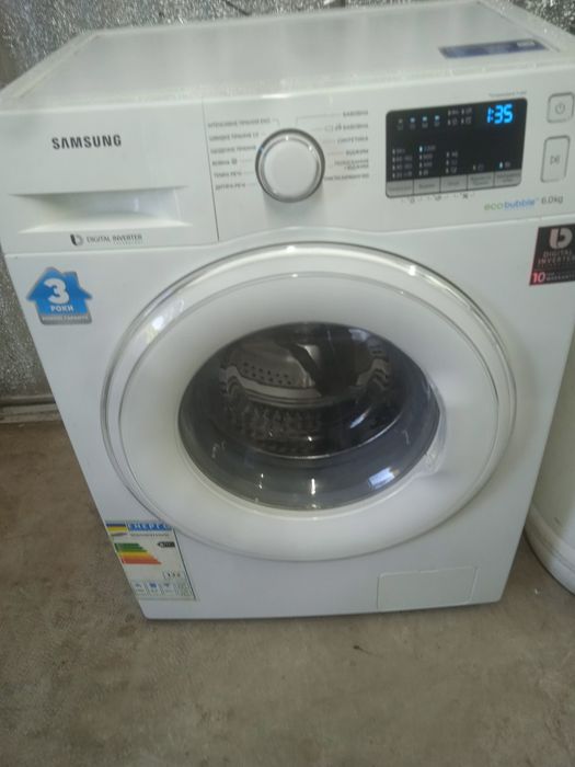 Пральна машинка з баком Samsung WW60K42106WDUA