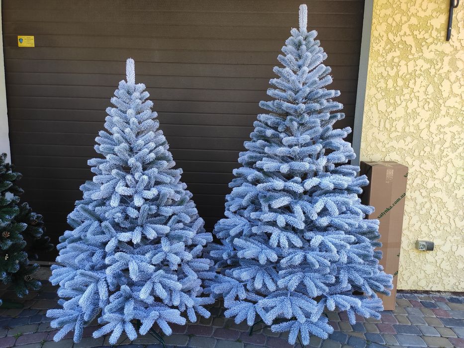 Ялинка лита засніжена Буковельська ялинка штучна якісна ялинка снігова