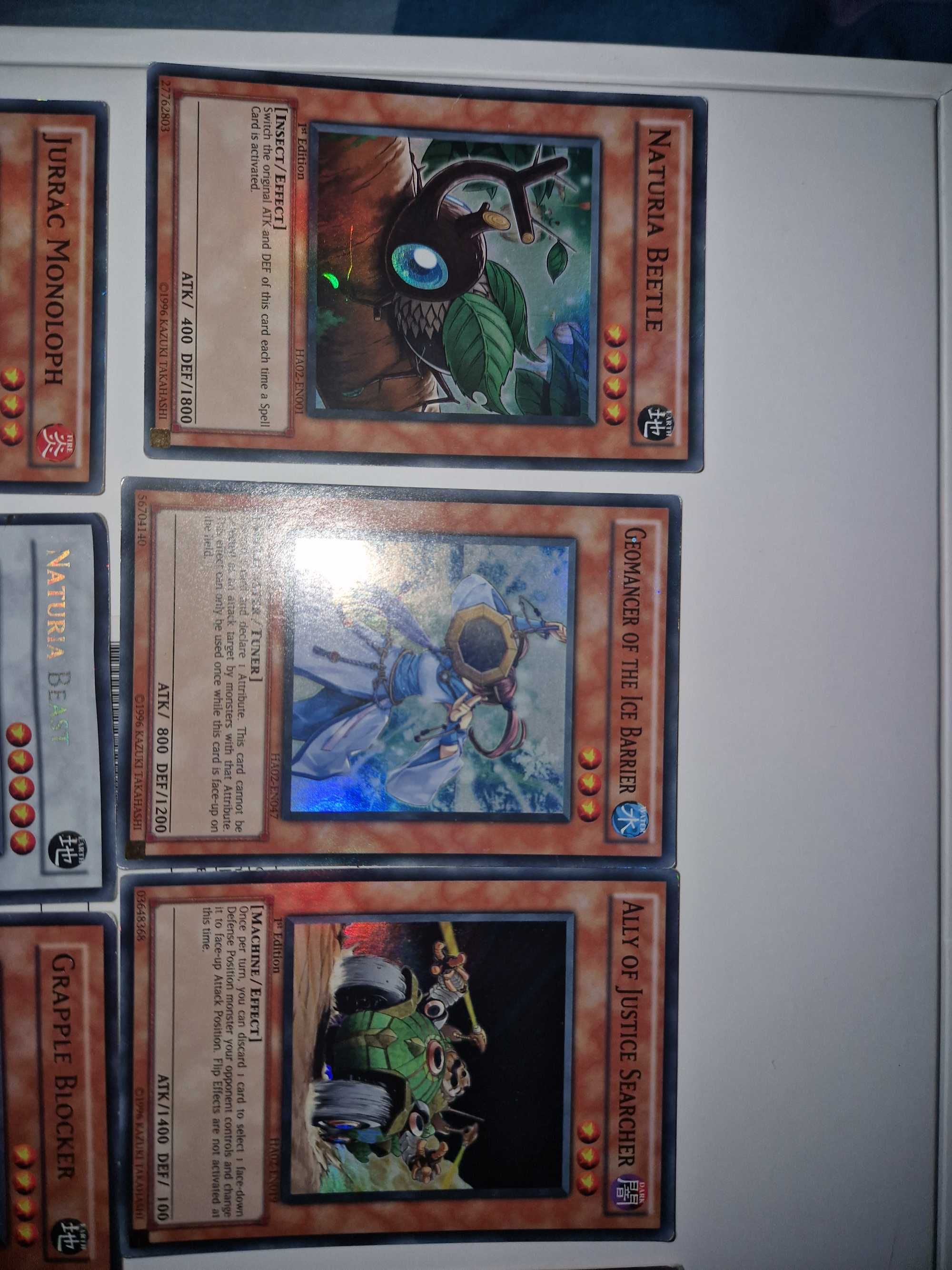 Conjunto de Cartas Yu-Gi-Oh (Raras e Super Raras)