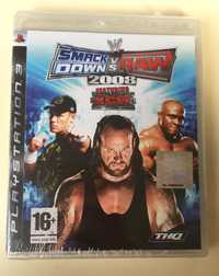Smack Down vs RAW - 2008 ( novo e selado ) PS3