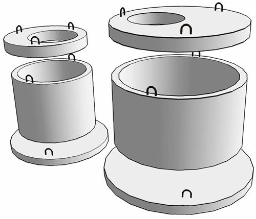 Железобетонные кольца с установкой и доставкой Днепр и область