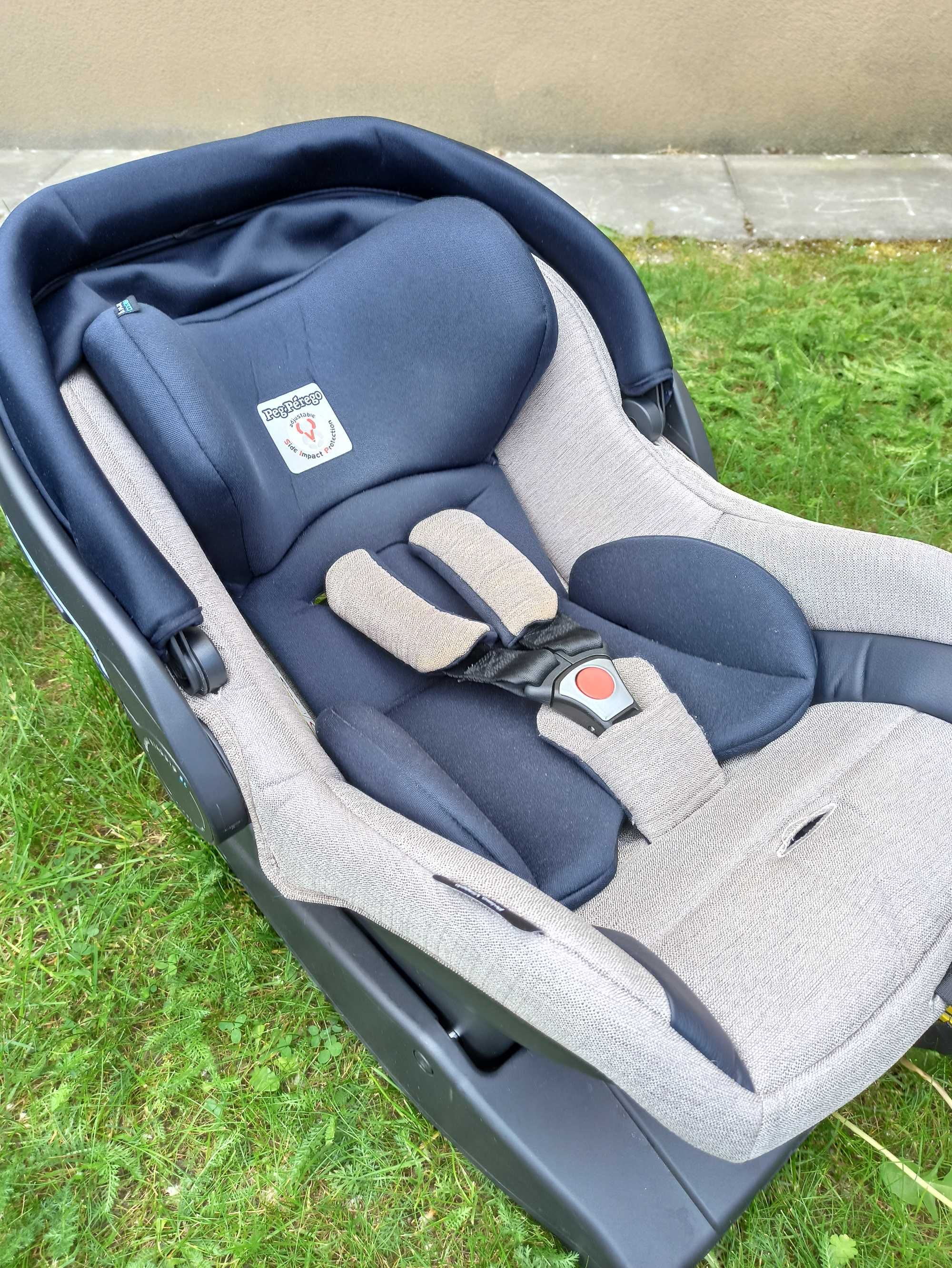 Wózek Peg Perego book s Luxe Ecru 3w1 + baza isofix