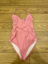 Missguided maternity strój kąpielowy kostium XS 34 ciążowy różowy