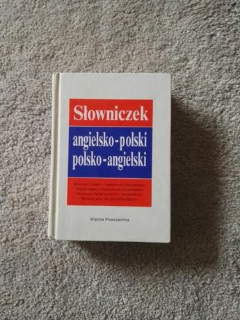 Słownik "Słowniczek angielsko-polski, polsko-angielski"