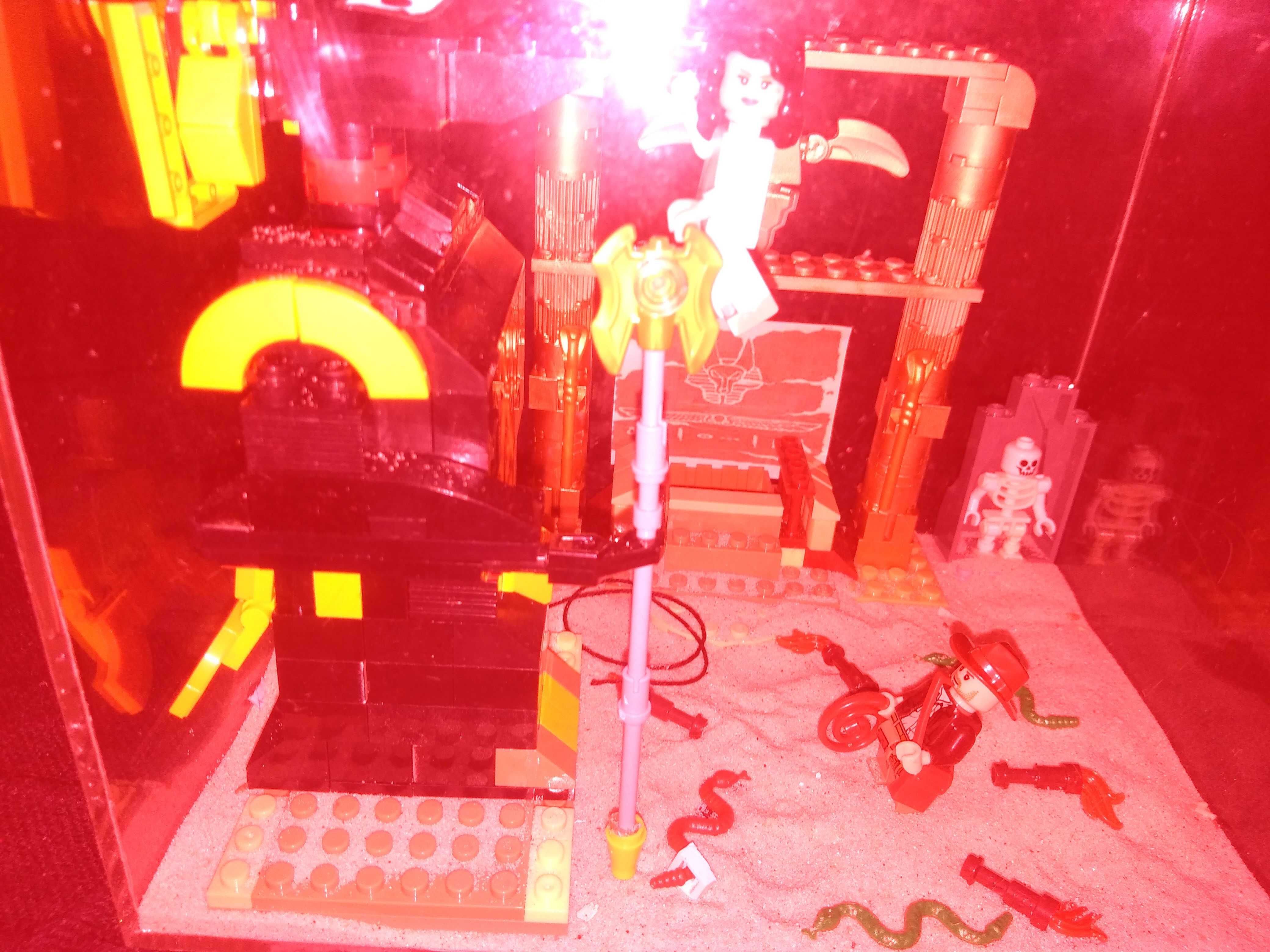 Diorama Moc Lego Indiana Jones:Os salteadores da arca perdida