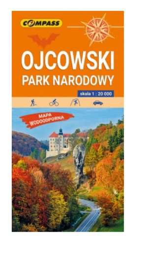 Mapa OJCOWSKI Park Narodowy Laminowana COMPASS