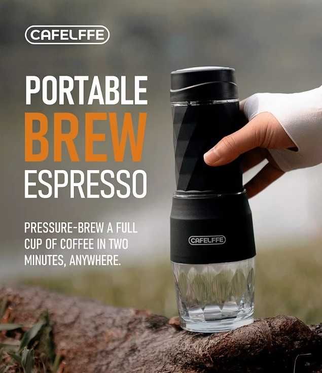 Портативна кавова машина Cafelffe 3 в 1 (для капсул і меленої кави)