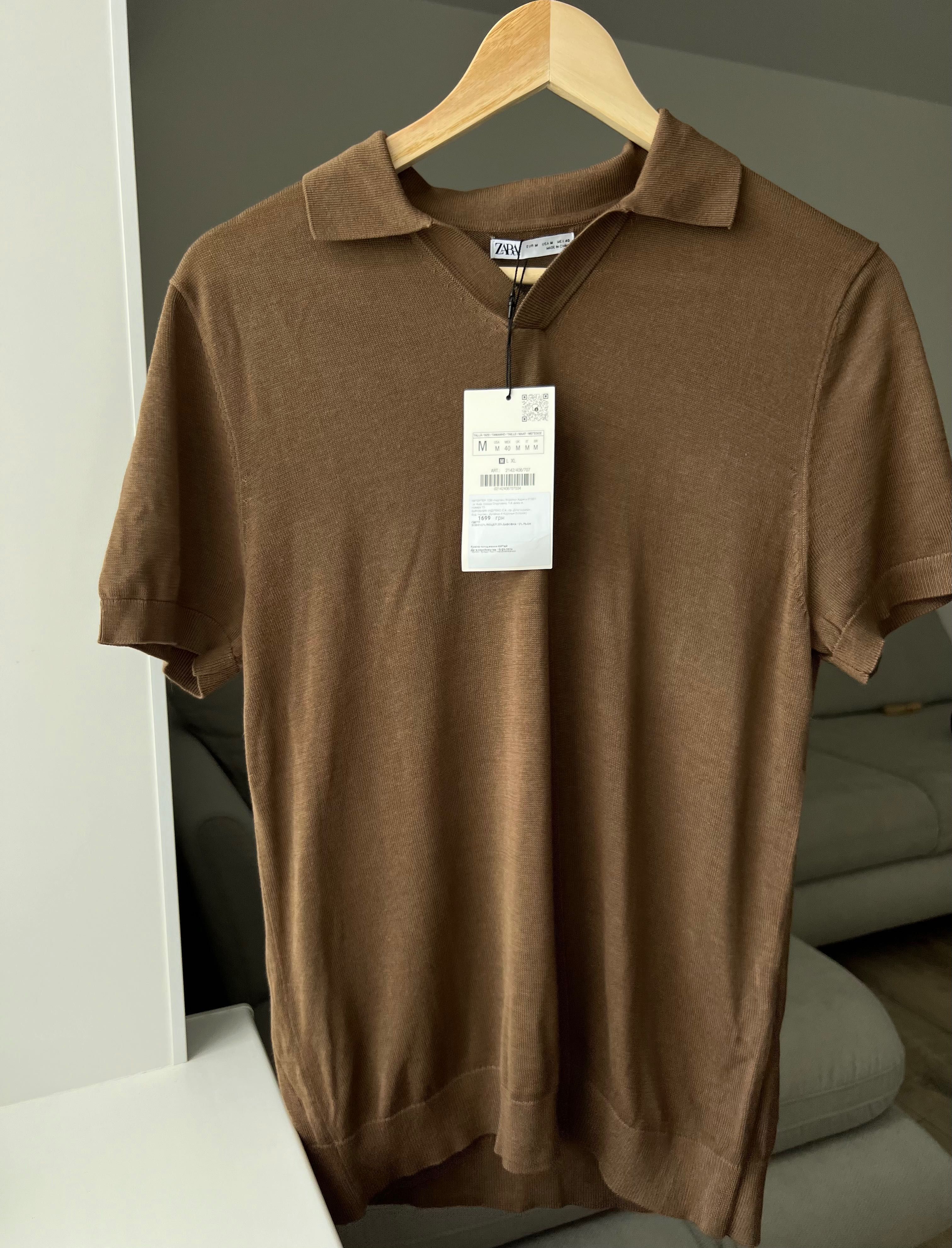 Нове чоловіче поло Zara