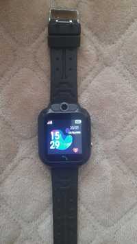 Детские смарт-часы AmiGo GO007 FLEXI GPS Black