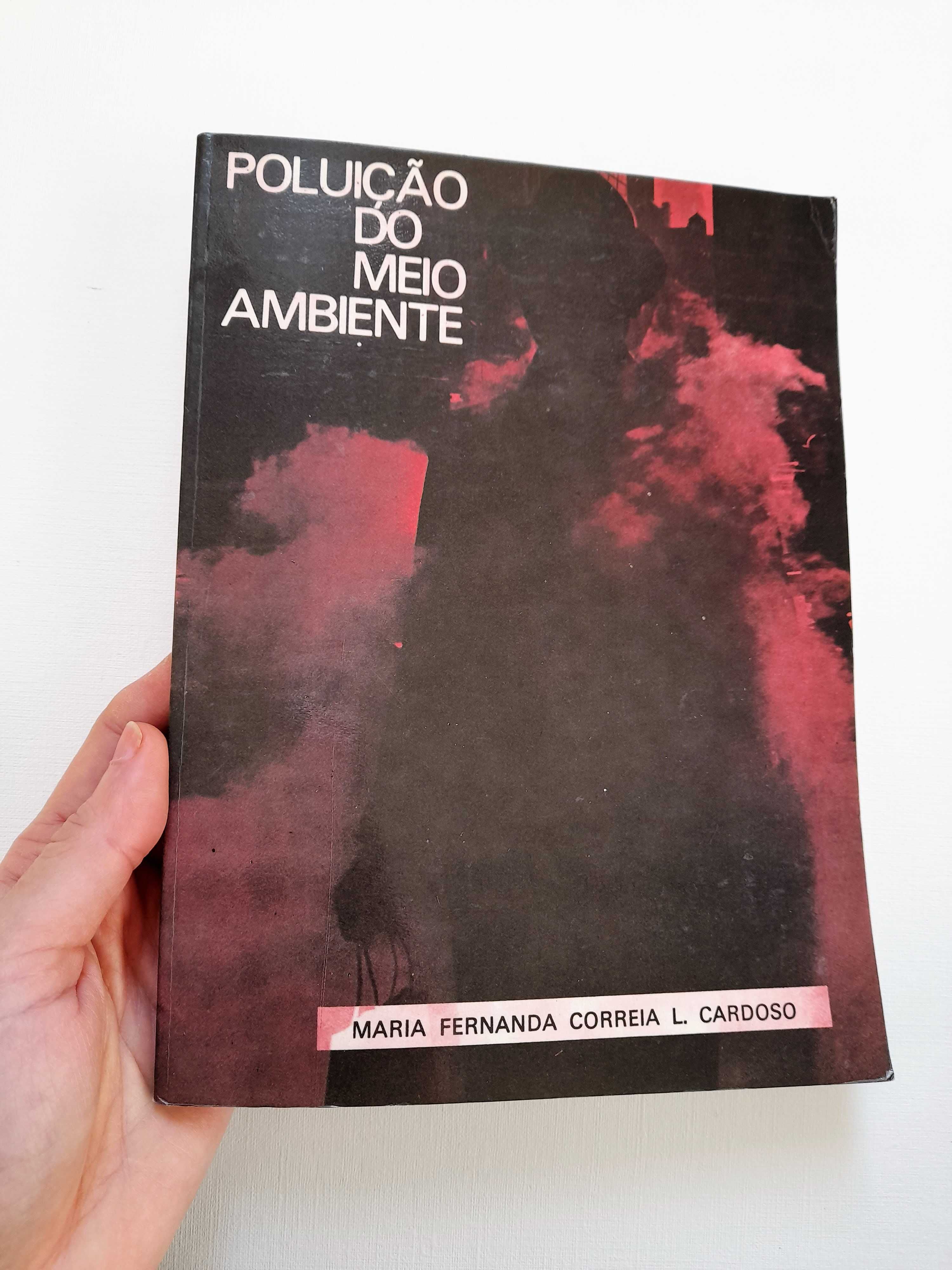 Livro antigo Poluição do meio ambiente