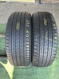 Шини резина 235 60 18 Bridgestone 6mm 2шт. Лето летние