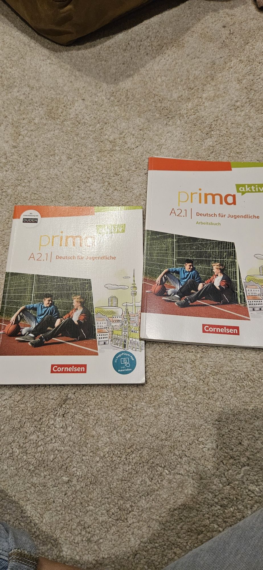 Manual (parte 1/2) + Caderno atividades "Prima" 9 ano