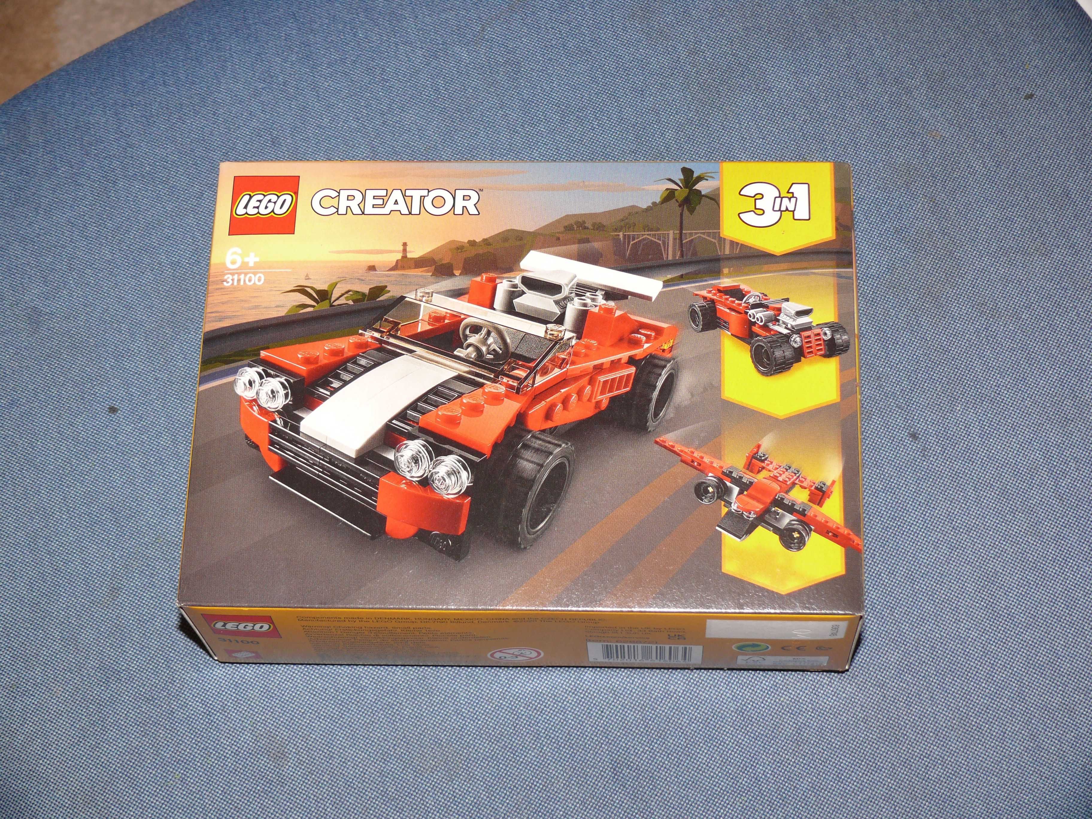 LEGO Creator 3w1 31100 - Samochód sportowy