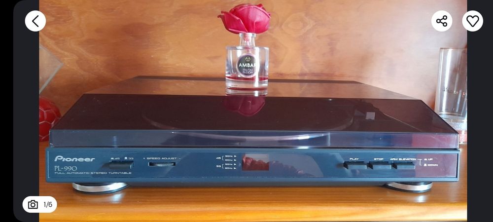 Gira discos PIONEER