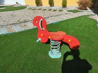 Baloiço infantil com mola
