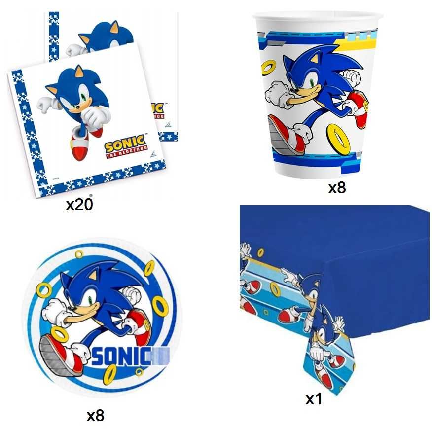 Pack Festa Aniversário SONIC