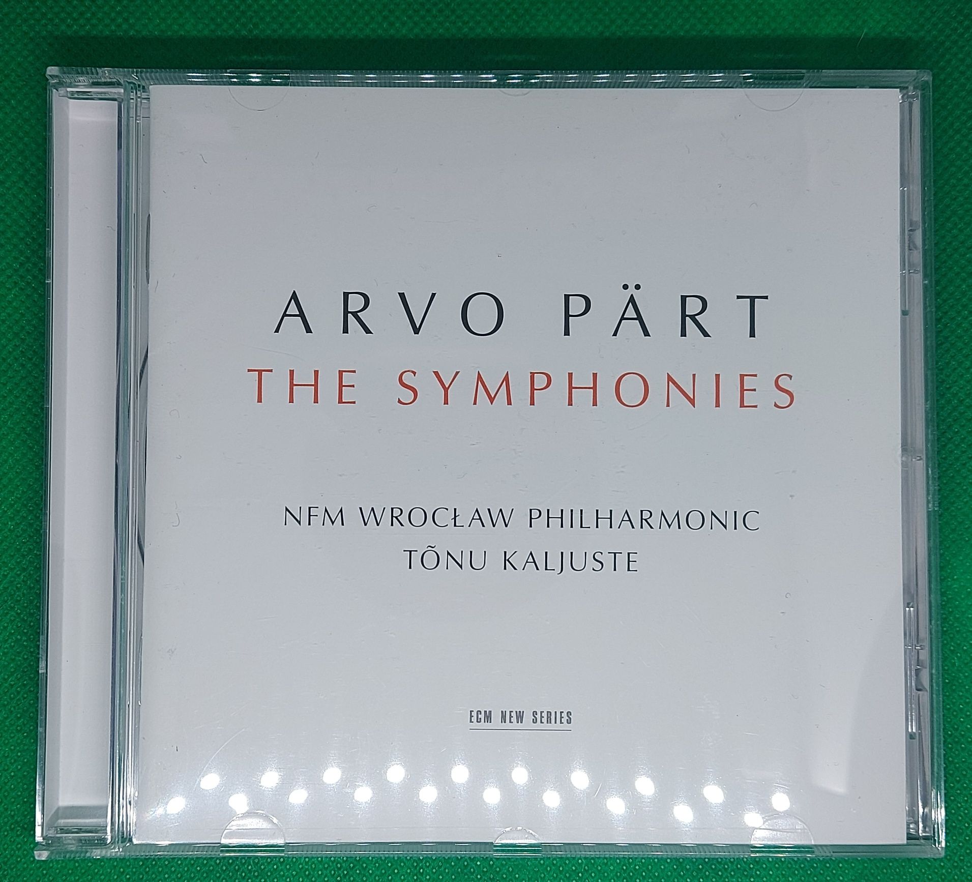 Arvo Part The Symphonies NMF Philharmonic Tonu Kaljuste 2018 ECM