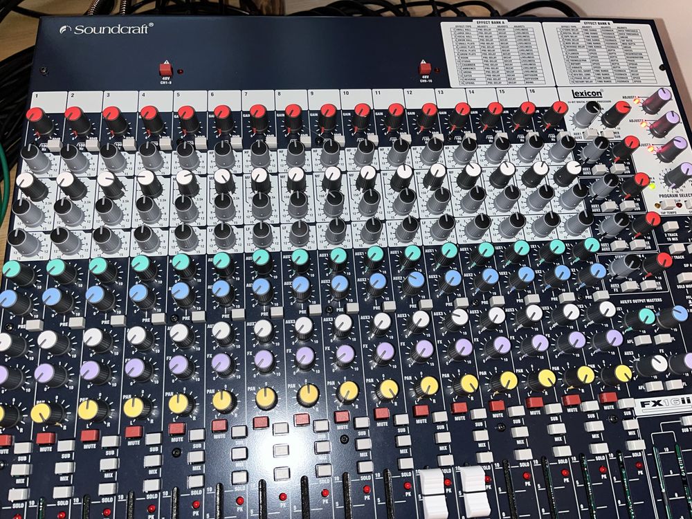 Mikser (mixer) Soundcraft FX 16 II