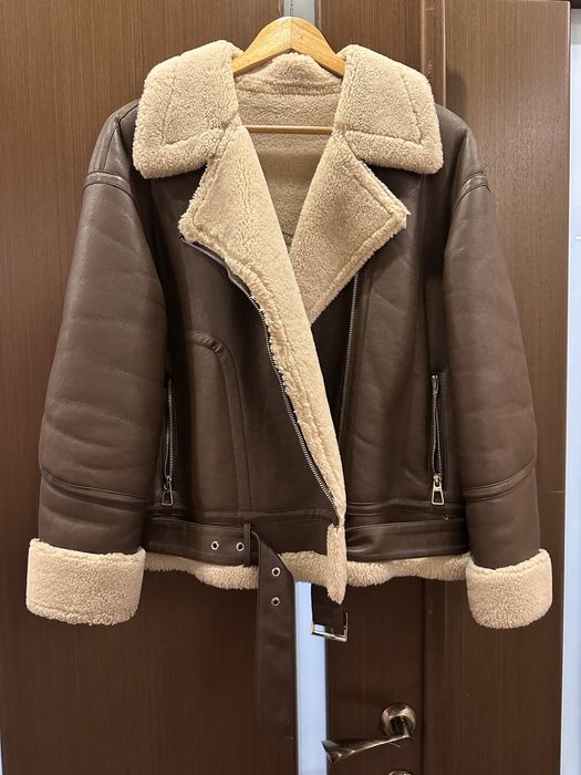 Жіноча дублянка (коричнева)