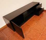 MÓVEL TV PRETO  40cm Largura e Altura,2m Comprimento