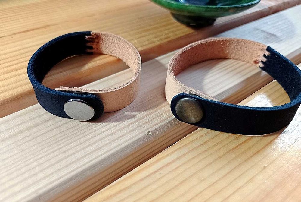 Skórzana bransoletka