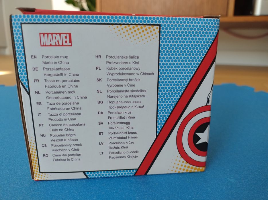 Kubek Captain America Marvel