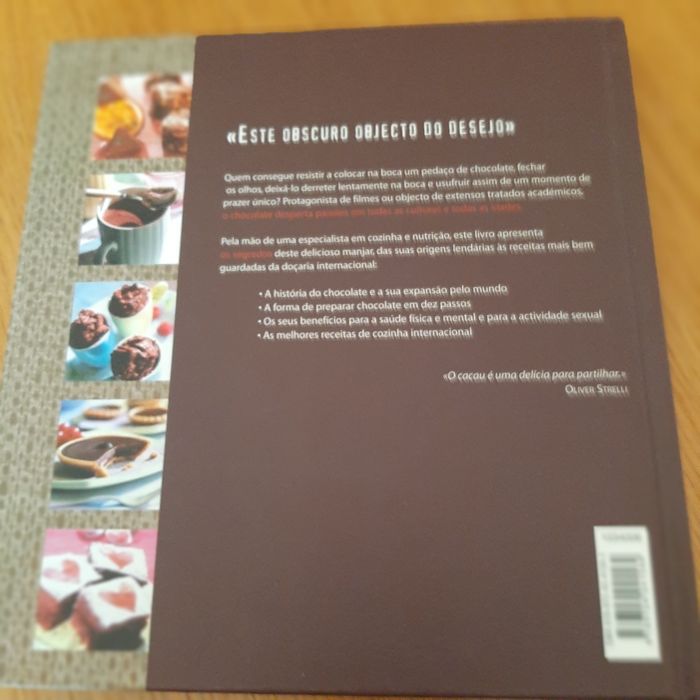 Livro de receitas - Paixão pelo Chocolate