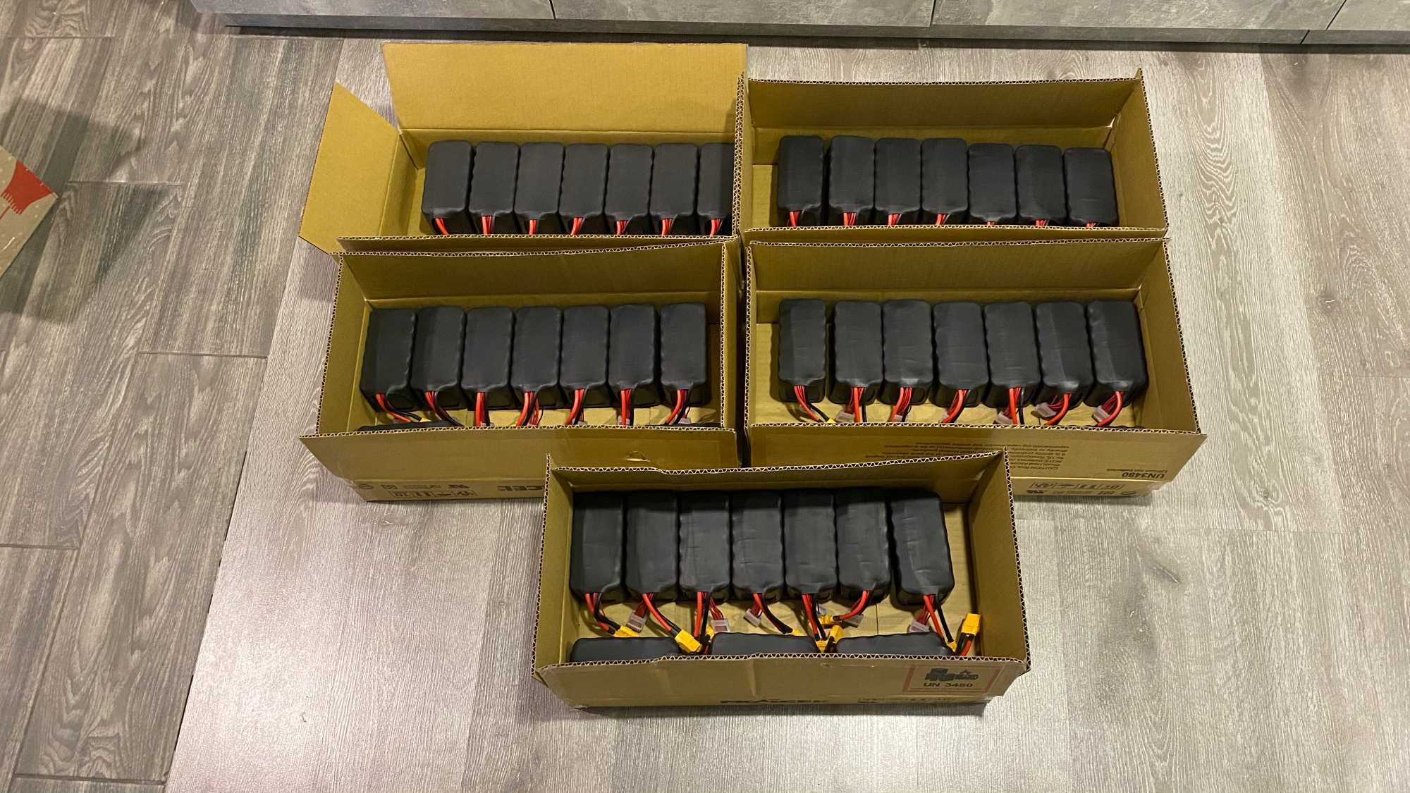 ОПТ 6s2p / 6s1p 21700 батареи для FPV (ФПВ) дронов